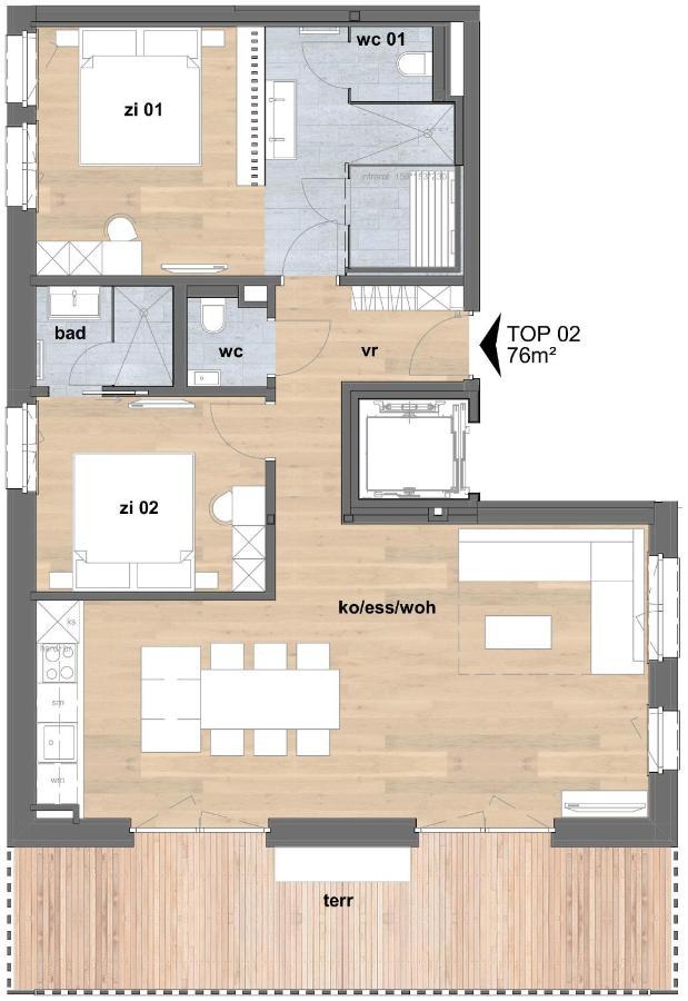 Apartmenthaus A24 Schruns Esterno foto
